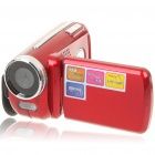 Filmadora Digital / 4X Zoom Digital / AV-Out / SD Vermelho