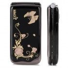 Z222 GSM Flip Phone w / 2.2 "LCD, Dual-band, Dual-SIM e FM